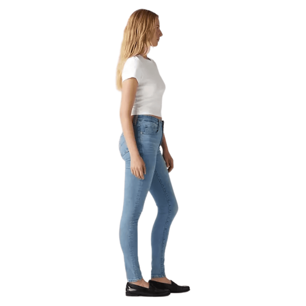 Levi's 721 High Rise Super Skinny Jeans Blue Wave Light