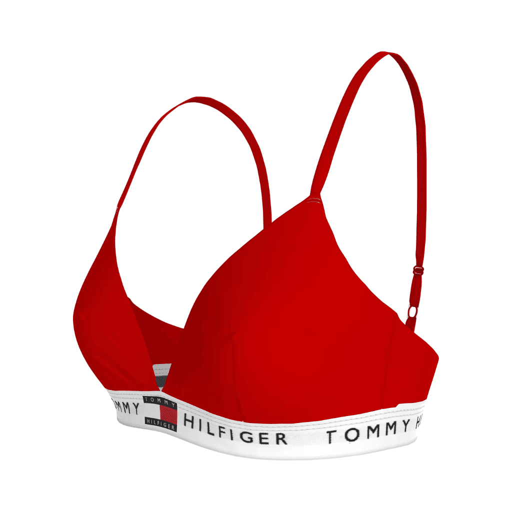 Tommy Hilfiger RP Triangle Bra Primary Red