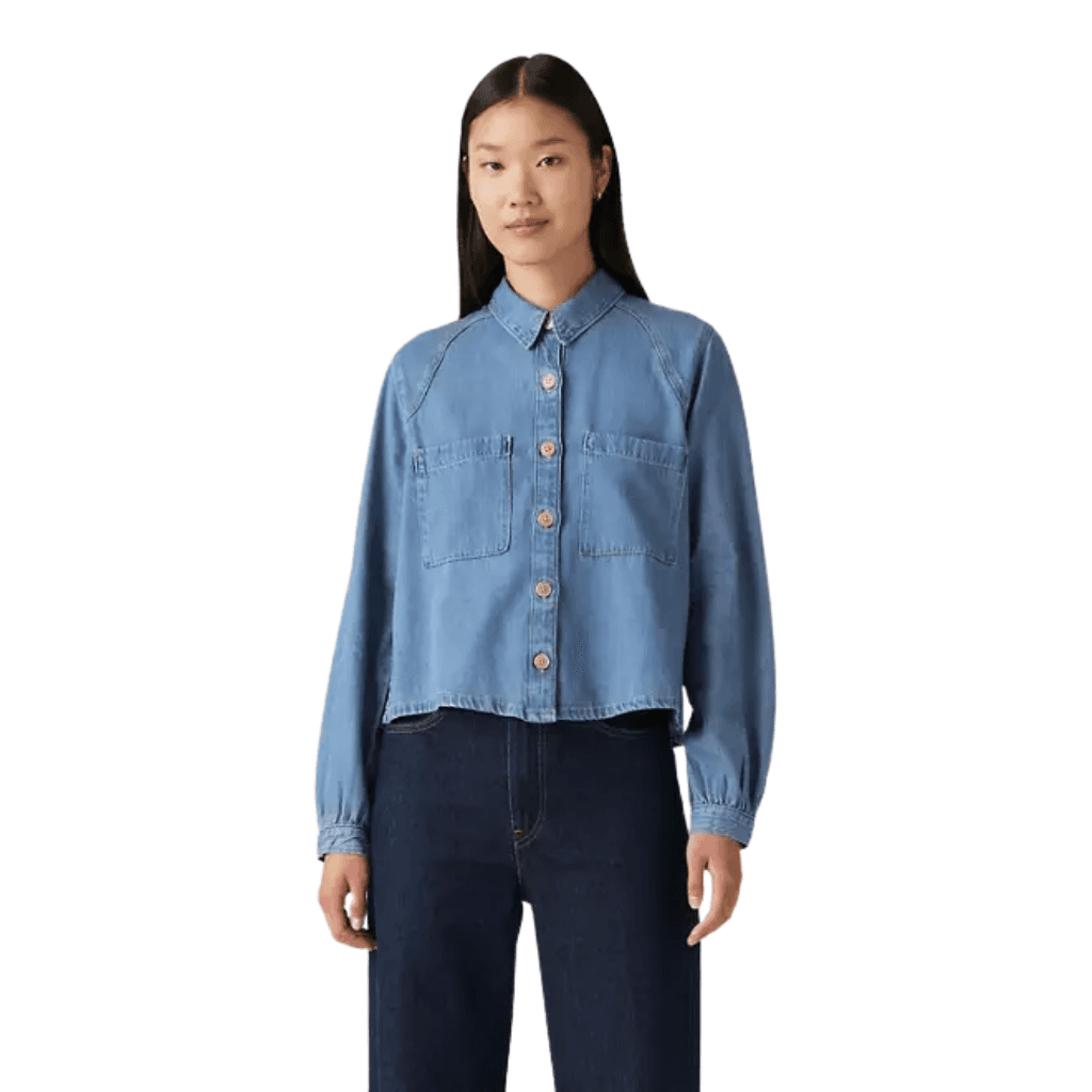 Levi's Tyla Shirt Bright Mid Stone