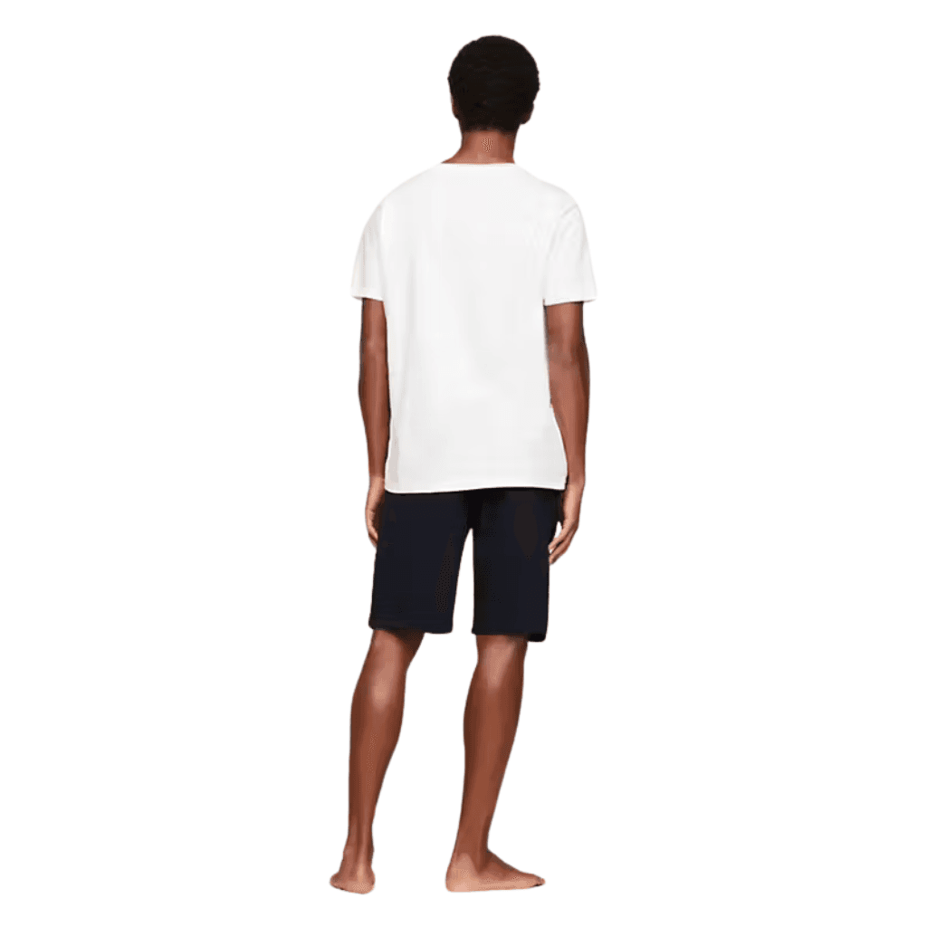 Tommy Hilfiger Short Sleeve Logo Tee White