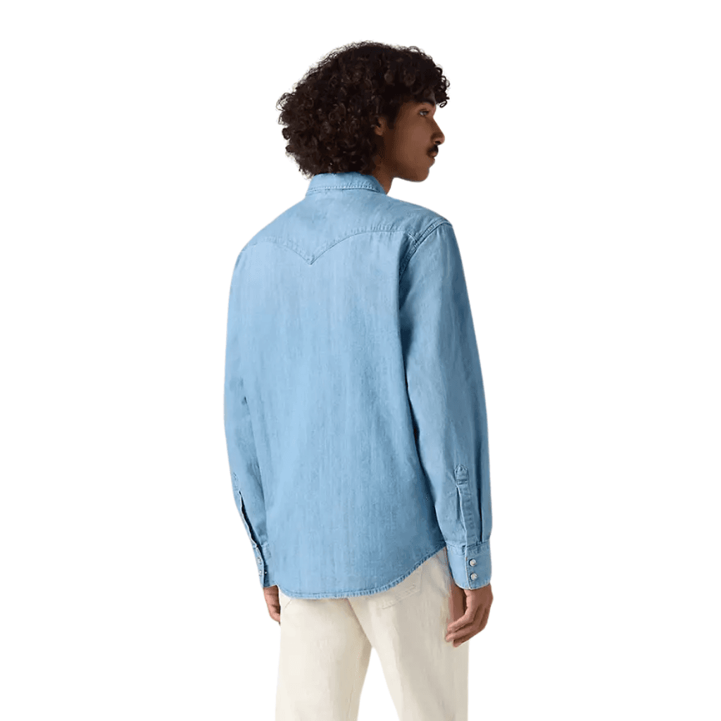 Levi's Barstow Standard Western Shirt Esta Noche Blue