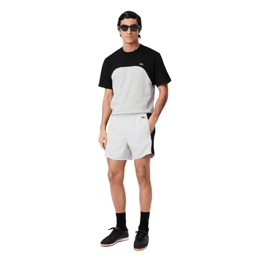 Lacoste Monochrome Swim Shorts Calluna/Black