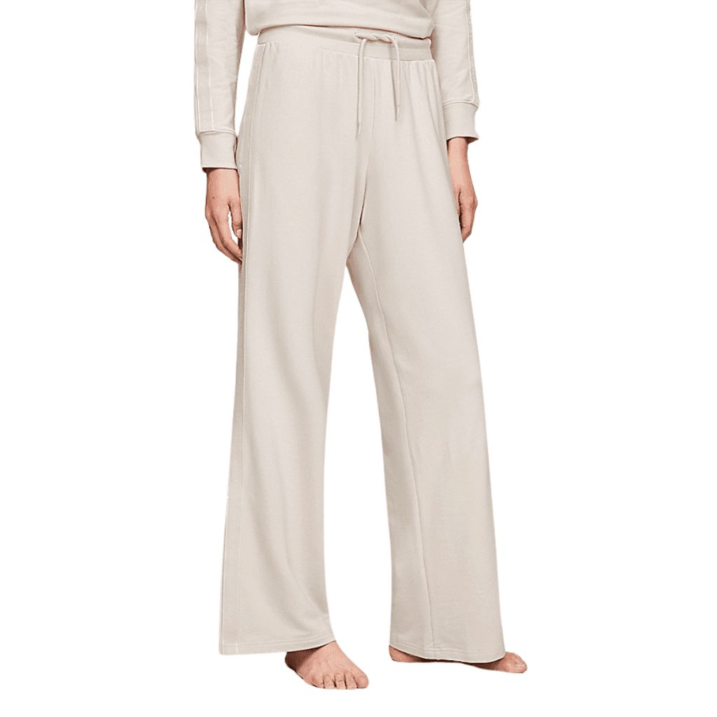 Tommy Hilfiger Logo Drawstring Lounge Modal Pants Cashmere Cream