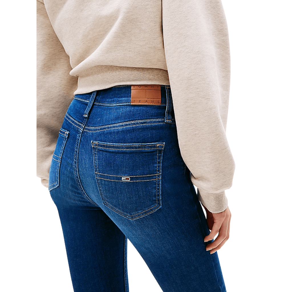Tommy Jeans Nora Slim Fit Mid-Rise Jeans Dark Denim