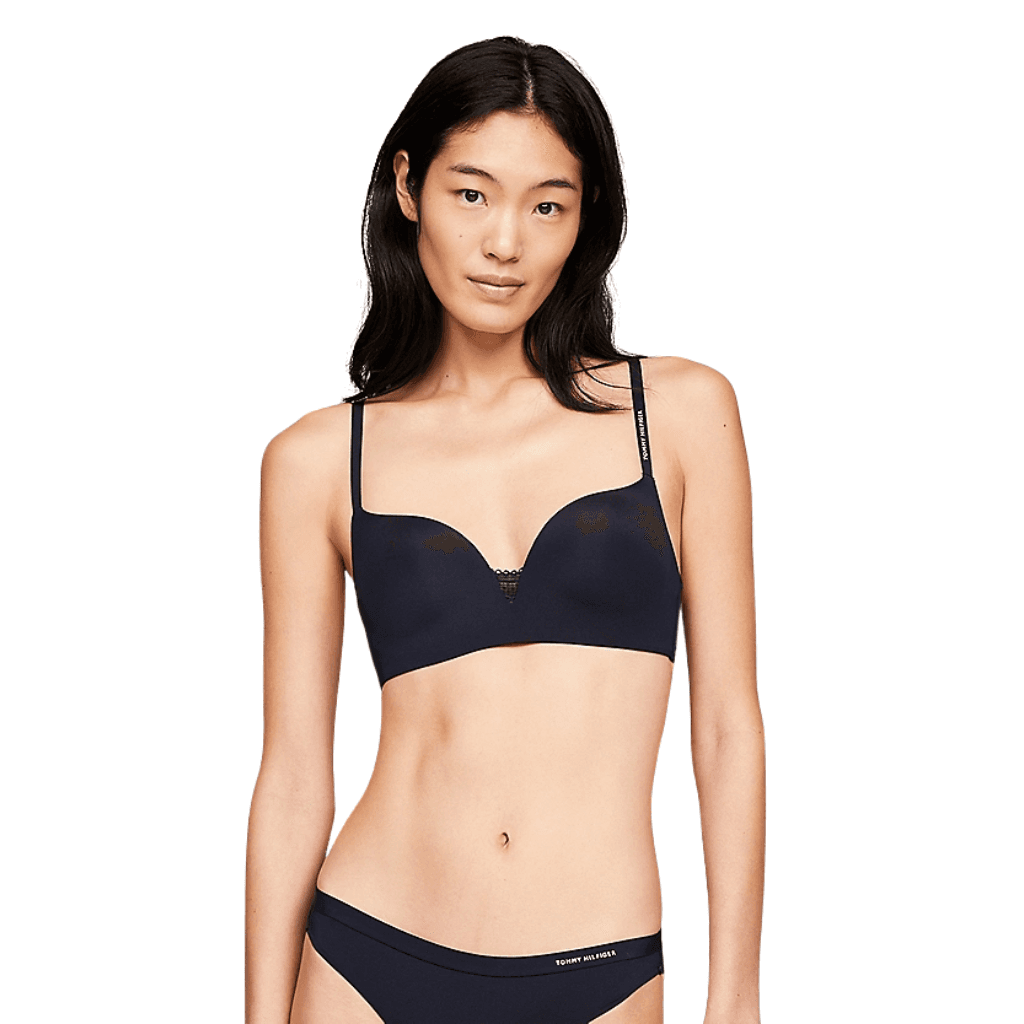 Tommy Hilfiger Wireless Push Up Bra Desert Sky