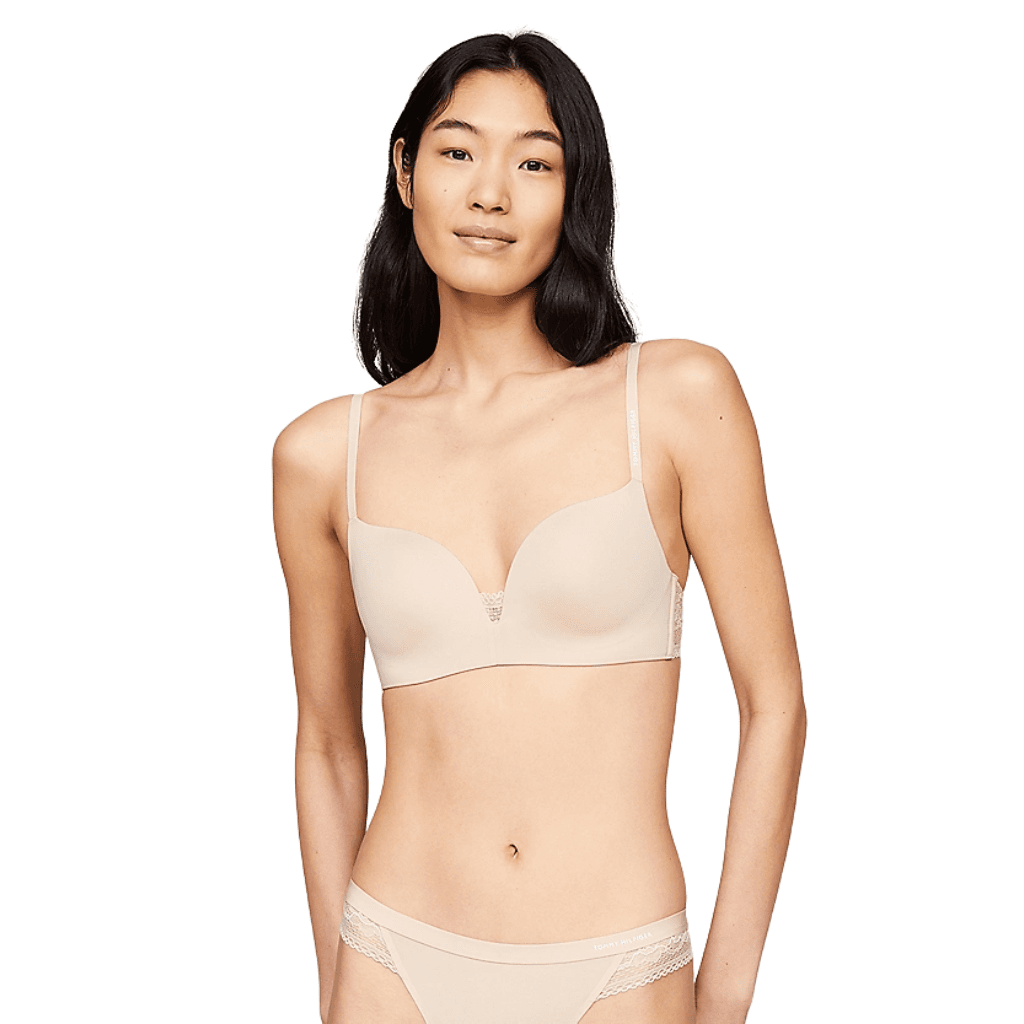 Tommy Hilfiger Wireless Push Up Bra Misty Blush