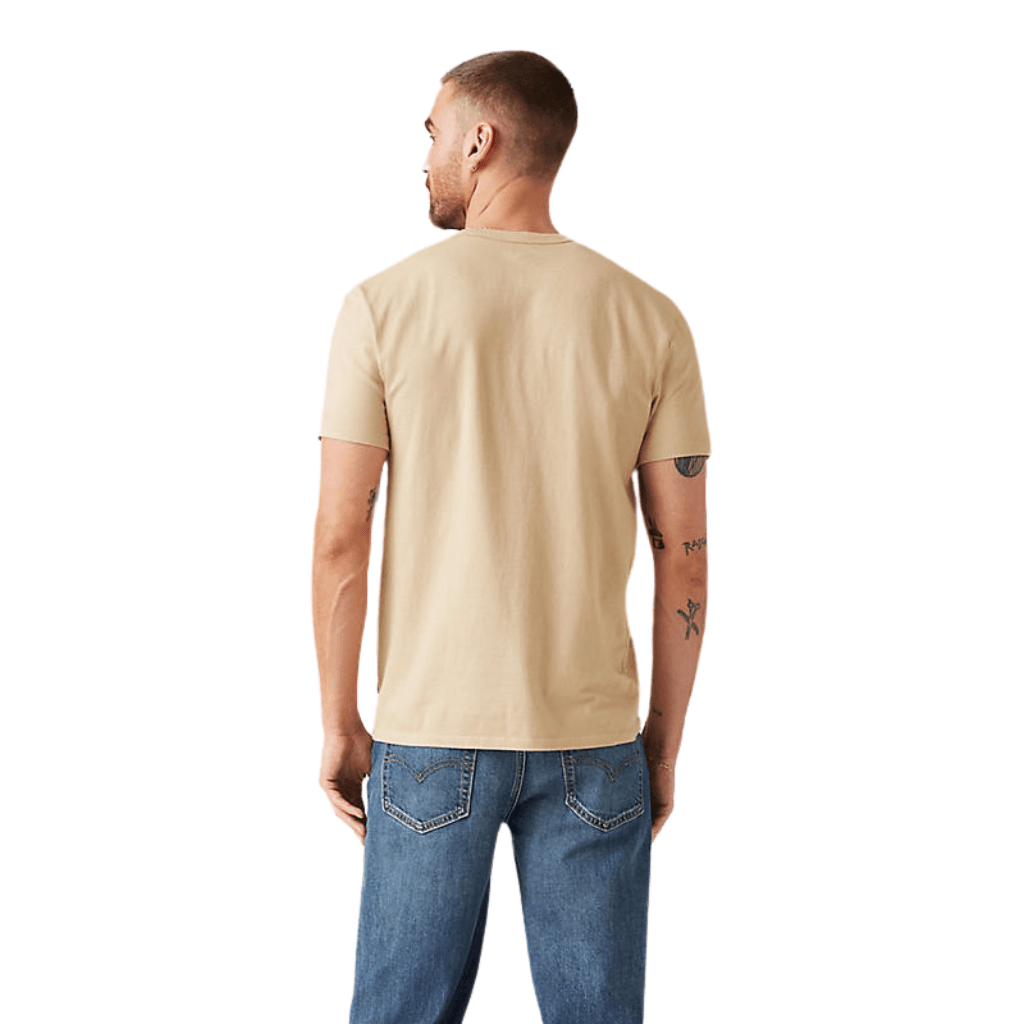 Levi's Premium Slim Fit Tee Garment Dye Tan