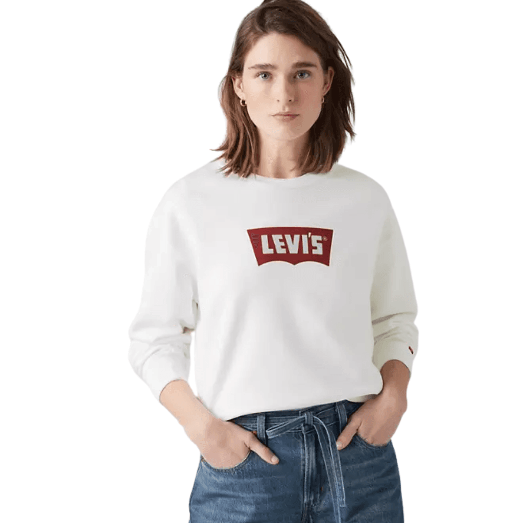 Levi's GR Iconic Heritage Crewneck White
