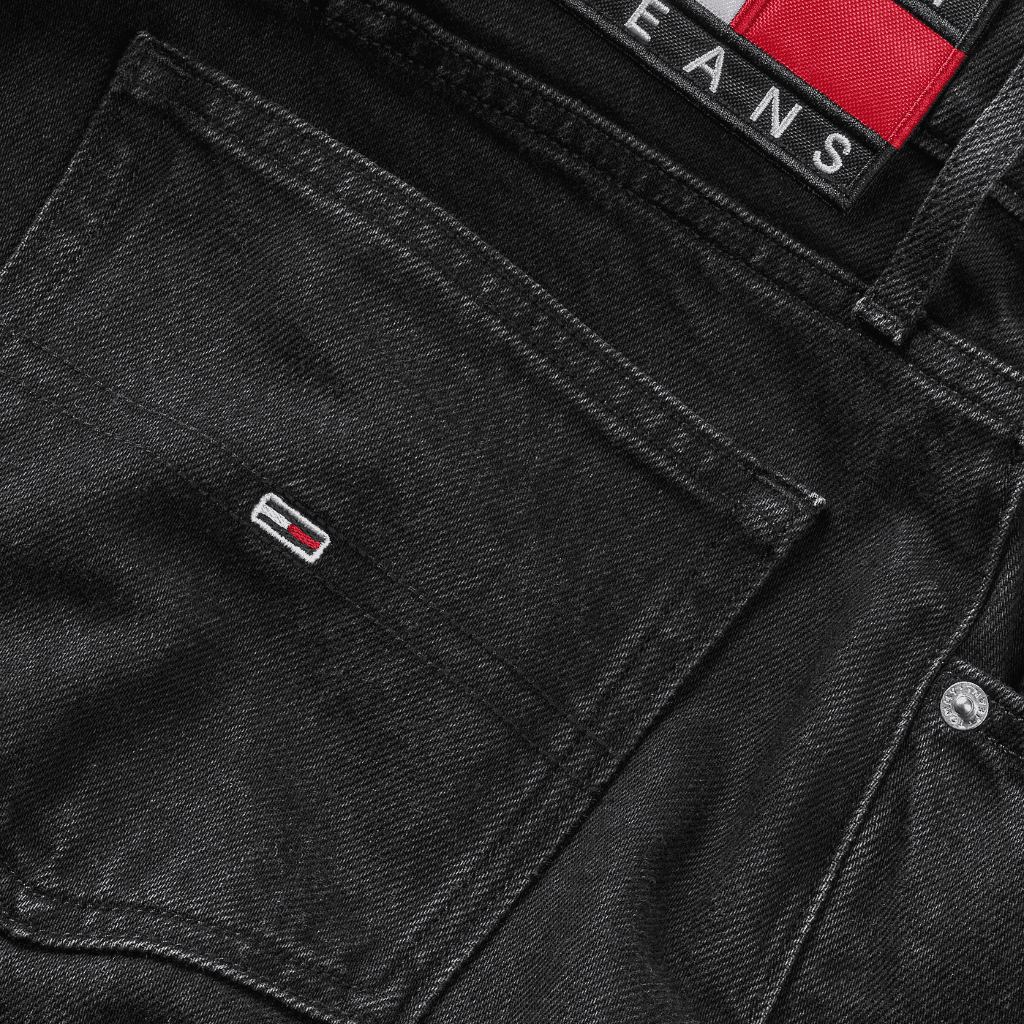 Tommy Jeans Mom Jeans UHR TPR Denim Black