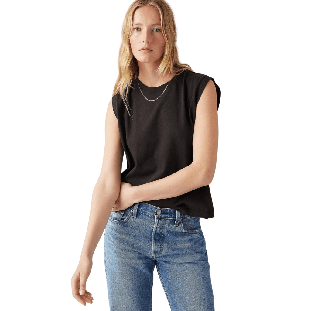 Levi's Boxy Tank Caviar