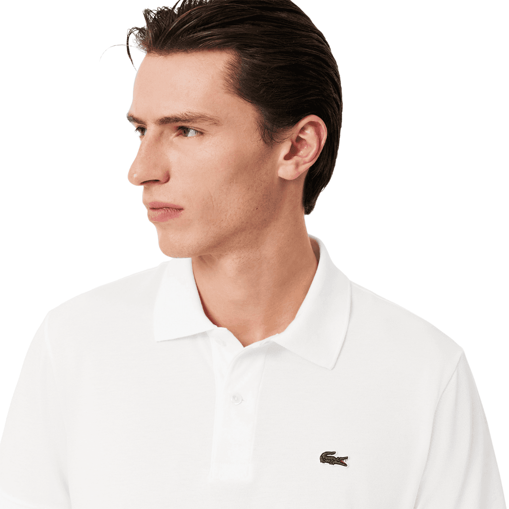 Lacoste L.12.12 Classic Fit Stretch Polo Shirt White