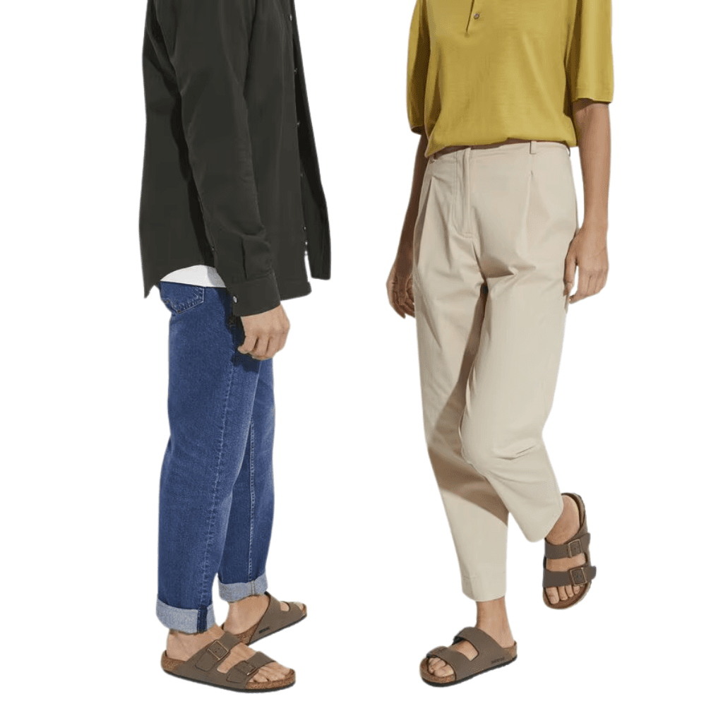 Birkenstock Arizona Birko- Flor Birkibuc Mocca Narrow