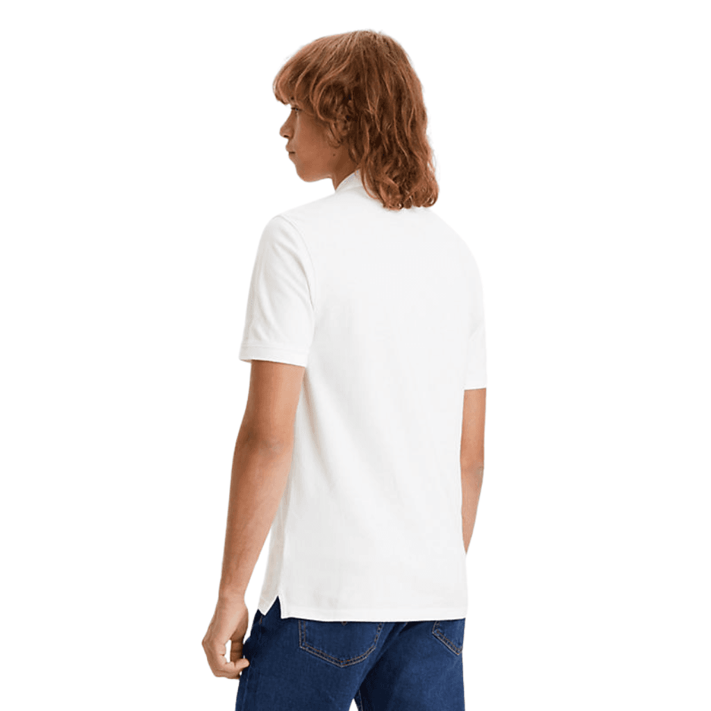 Levi's Slim Housemark Polo Bright White