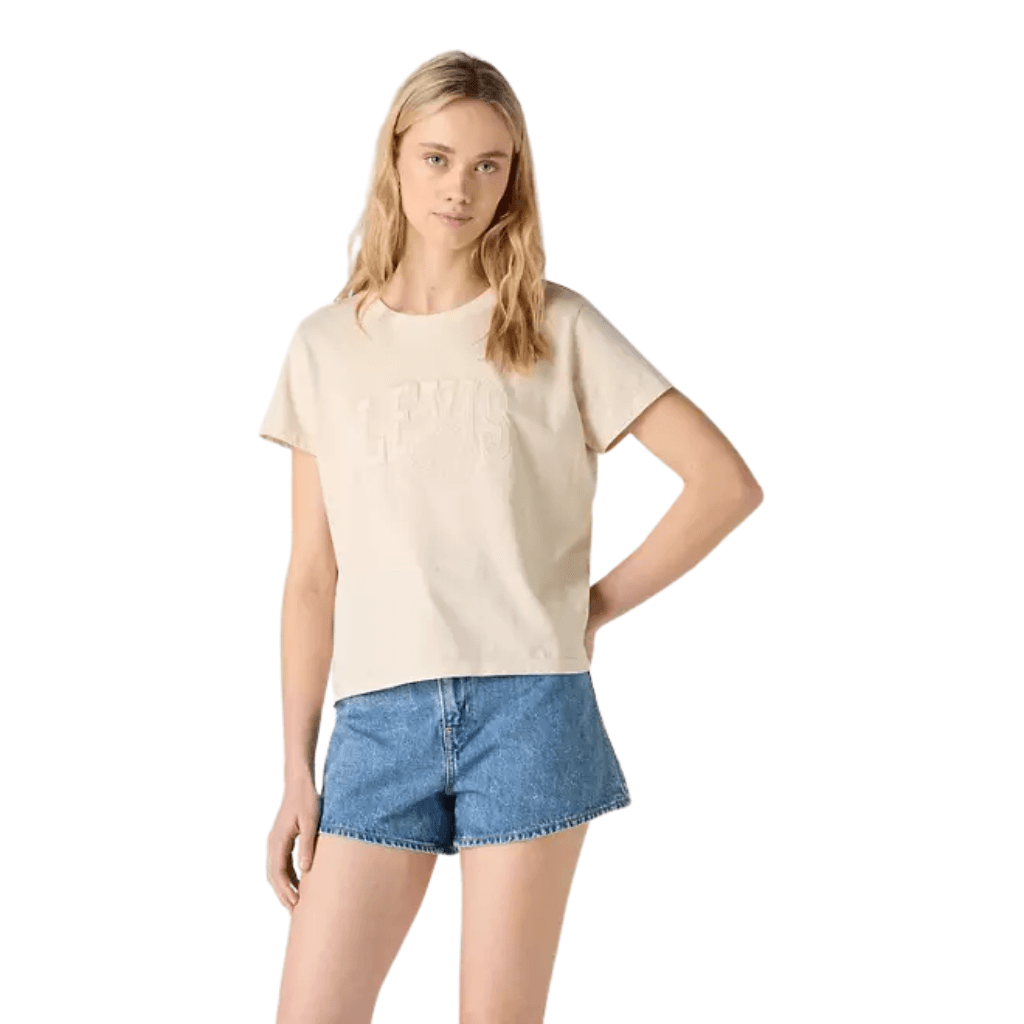 Levi's Graphic Boxy T-Shirt White Swan