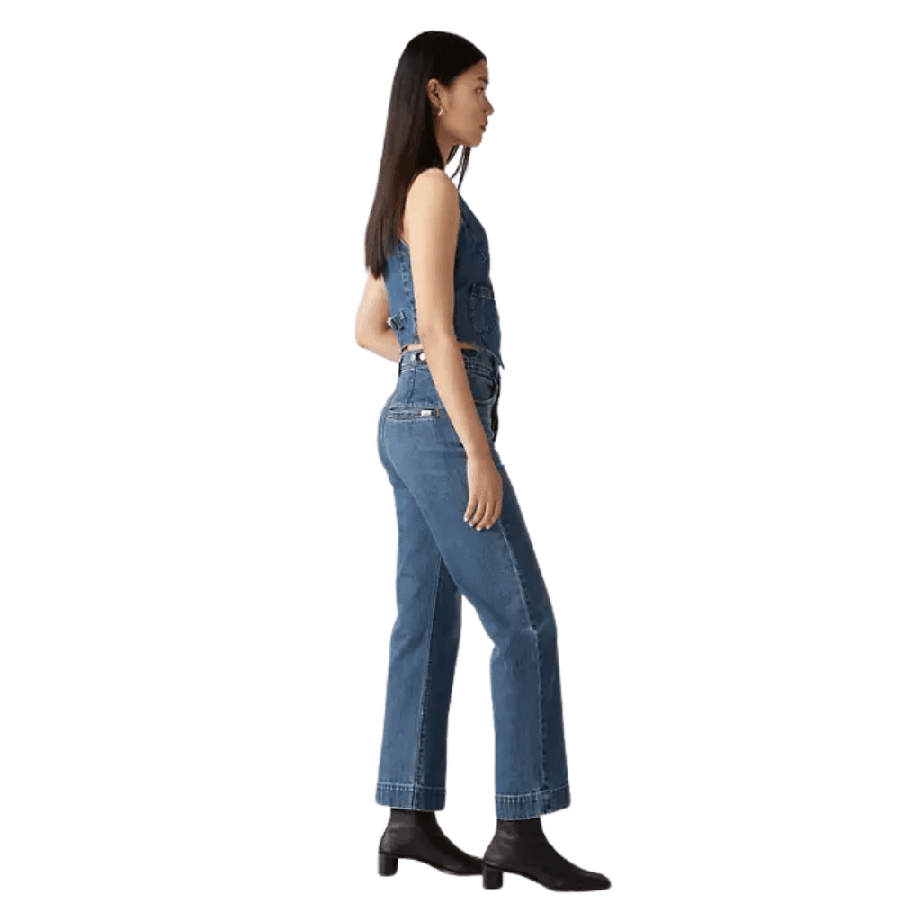 Levi's Ribcage Str Ank Tailored Jeans Valley View Crease