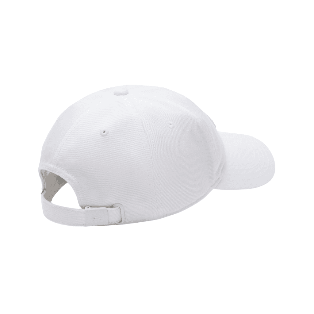 Lacoste Adjustable Cotton Hat White