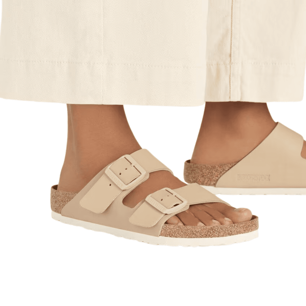 Birkenstock Arizona Birko- Flor New Beige Regular