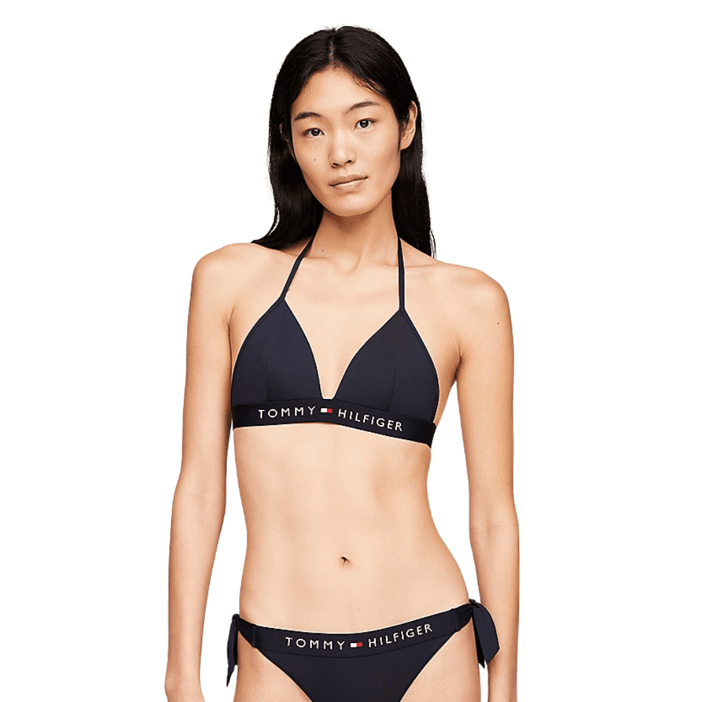 Tommy Hilfiger Triangle Fixed Foam Bikini Top