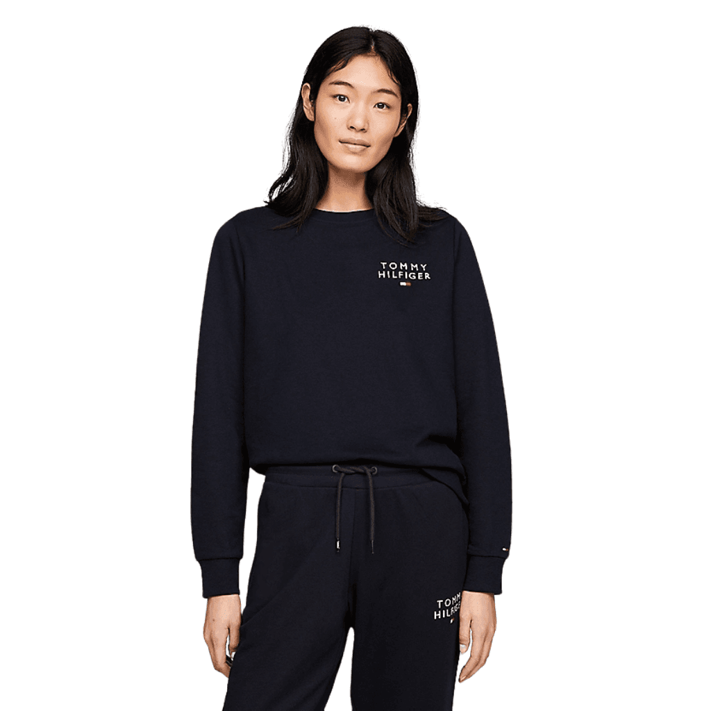 Tommy Hilfiger Logo Lounge Track Top Desert Sky