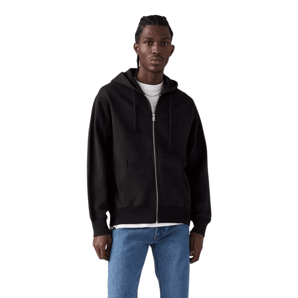 Levi's Authentic Full Zip Sweatshirt Black