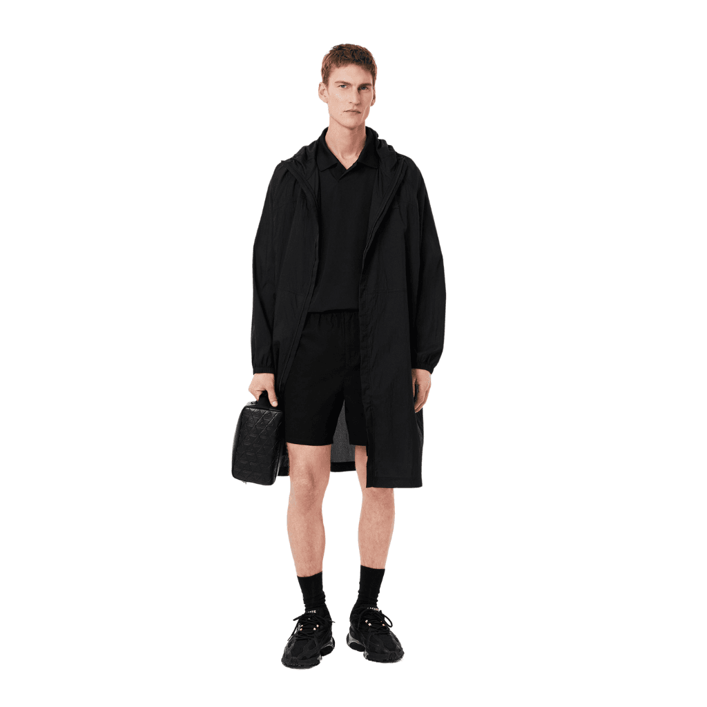 Lacoste Relaxed Fit Poplin Shorts Black