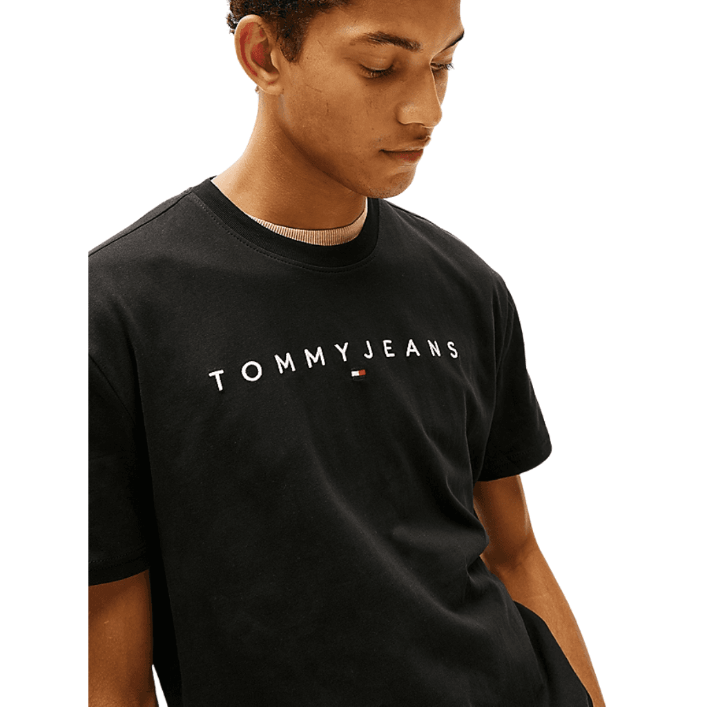 Tommy Jeans Regular Logo T-Shirt Black