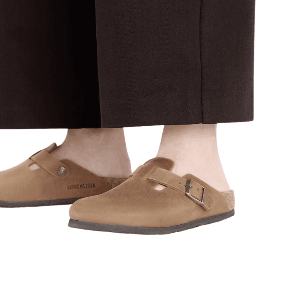 Birkenstock Boston Natural Leather Oiled Cognac Regular