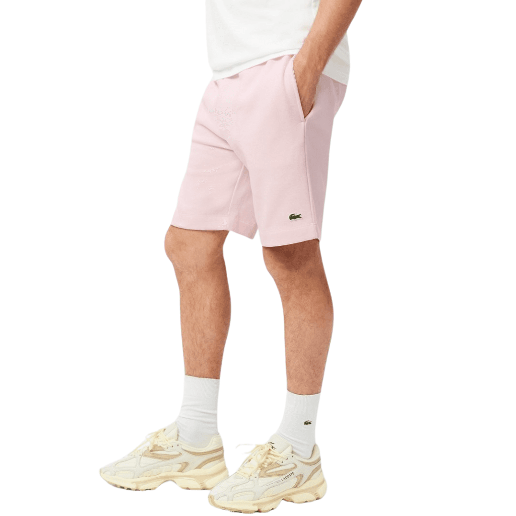Lacoste Regular Fit Fleece Short Flamingo