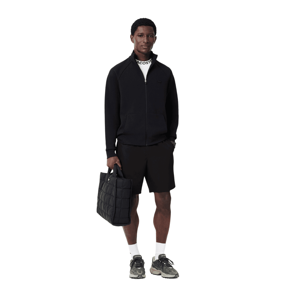 Lacoste Sport Diamond Taffeta Shorts Black