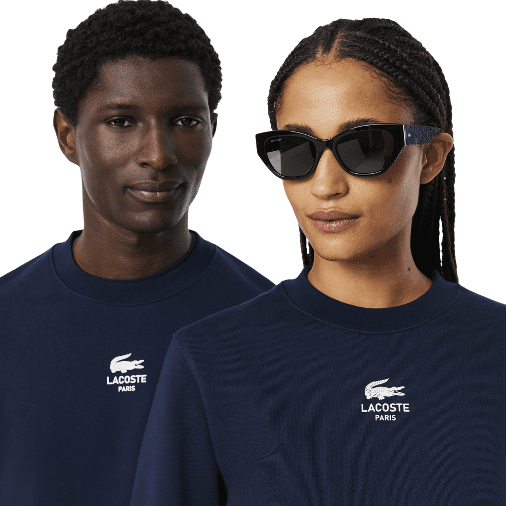 Lacoste Classic Fit Fleece Sweatshirt Navy Blue