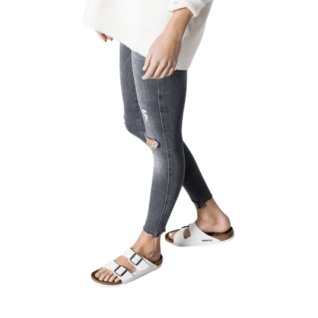 Birkenstock Arizona Birko- Flor White Regular