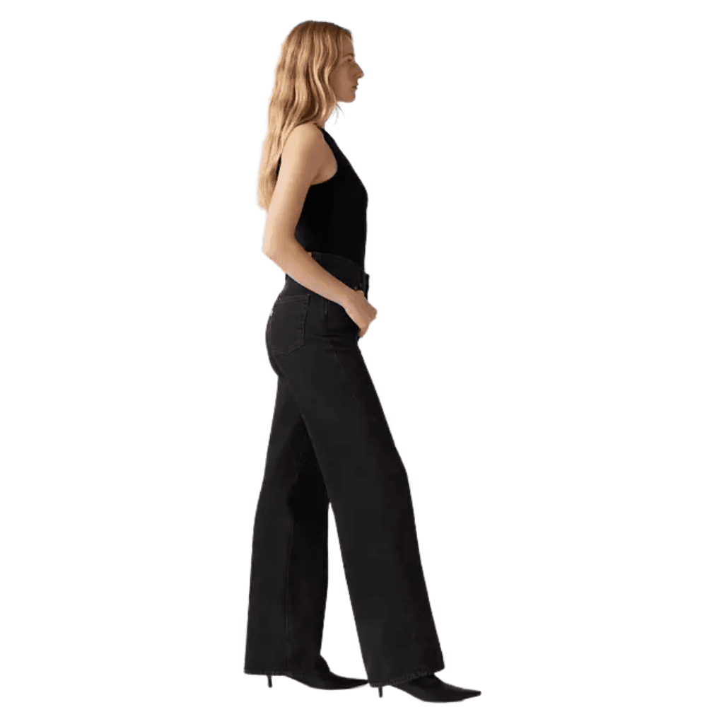 Levi's Ribcage Wide Leg H223 Jeans Rosie Posie