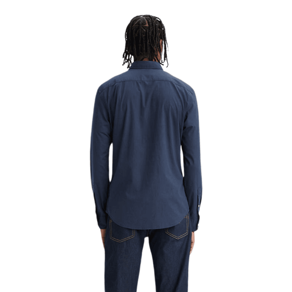 Levi's Battery Slim Shirt Naval Academy Blue