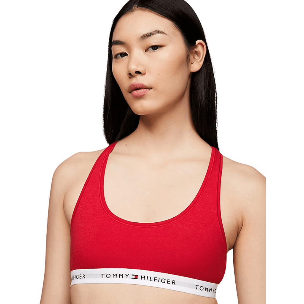 Tommy Hilfiger Unlined Bralette Primary Red
