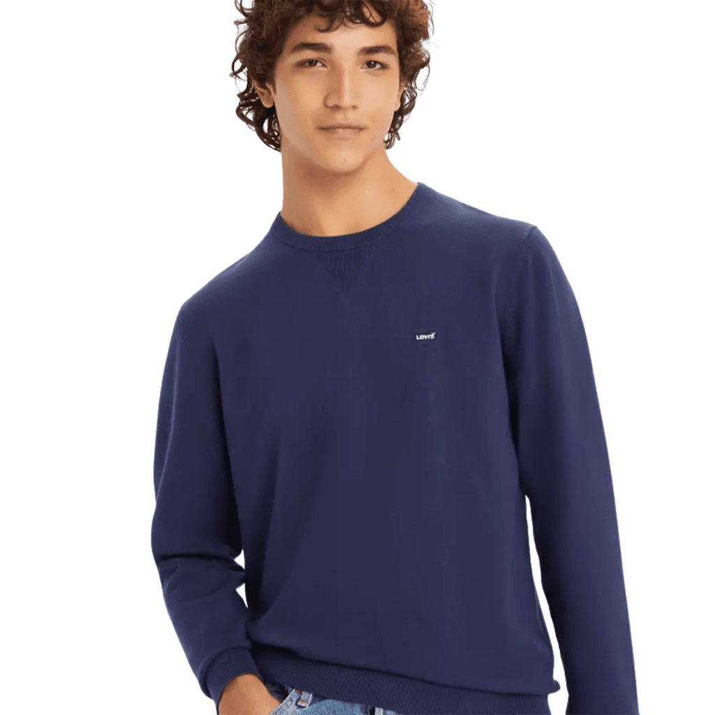 Levi's Lightweight Sweater Naval Academy Blue