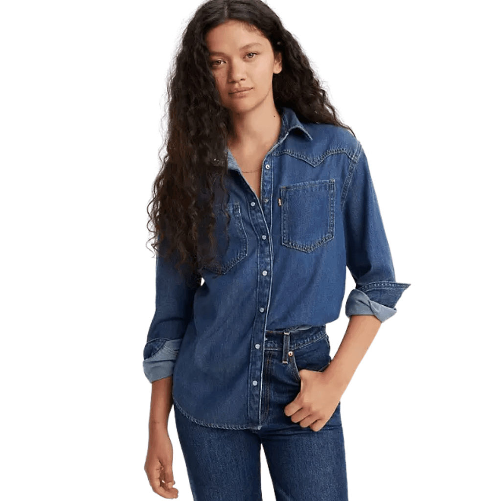 Levi's Teodora Western Shirt Air Space 5