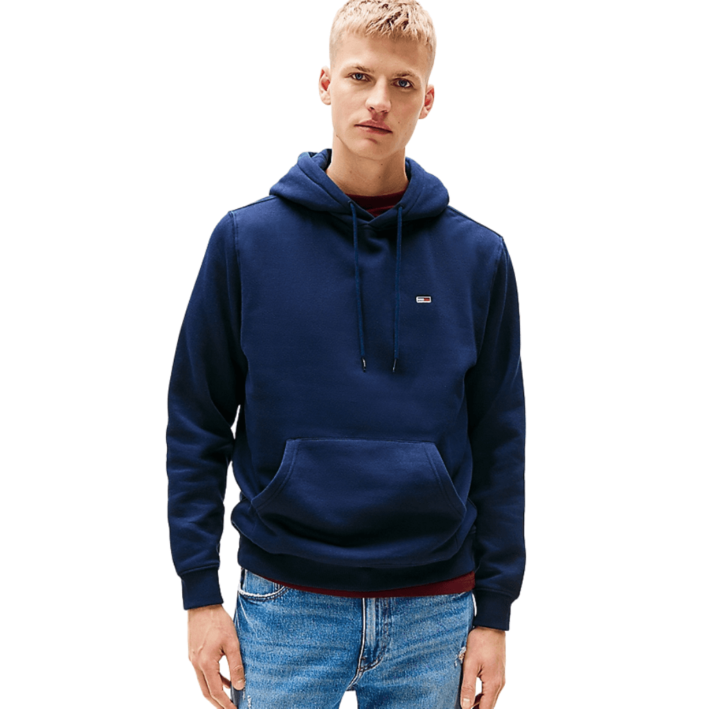 Tommy Jeans Regular S Flag Hoody Dark Night Navy