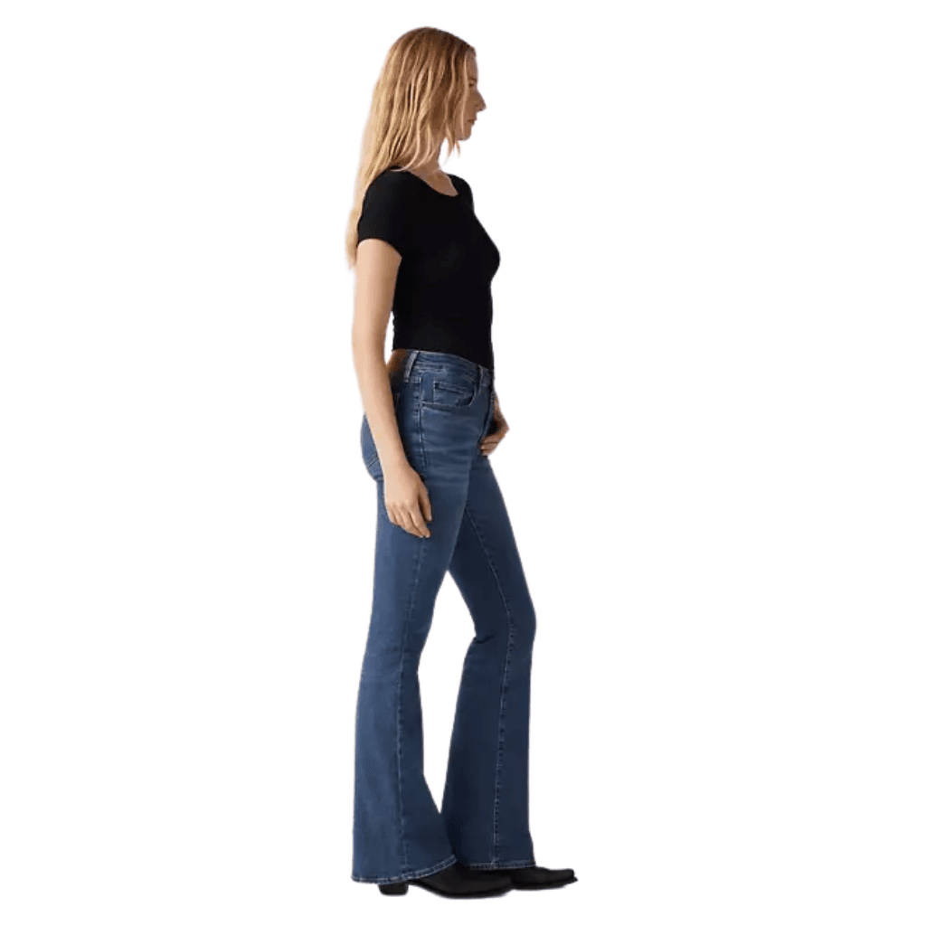Levi's 726 Hr Flare Jeans Blue Wave Mid