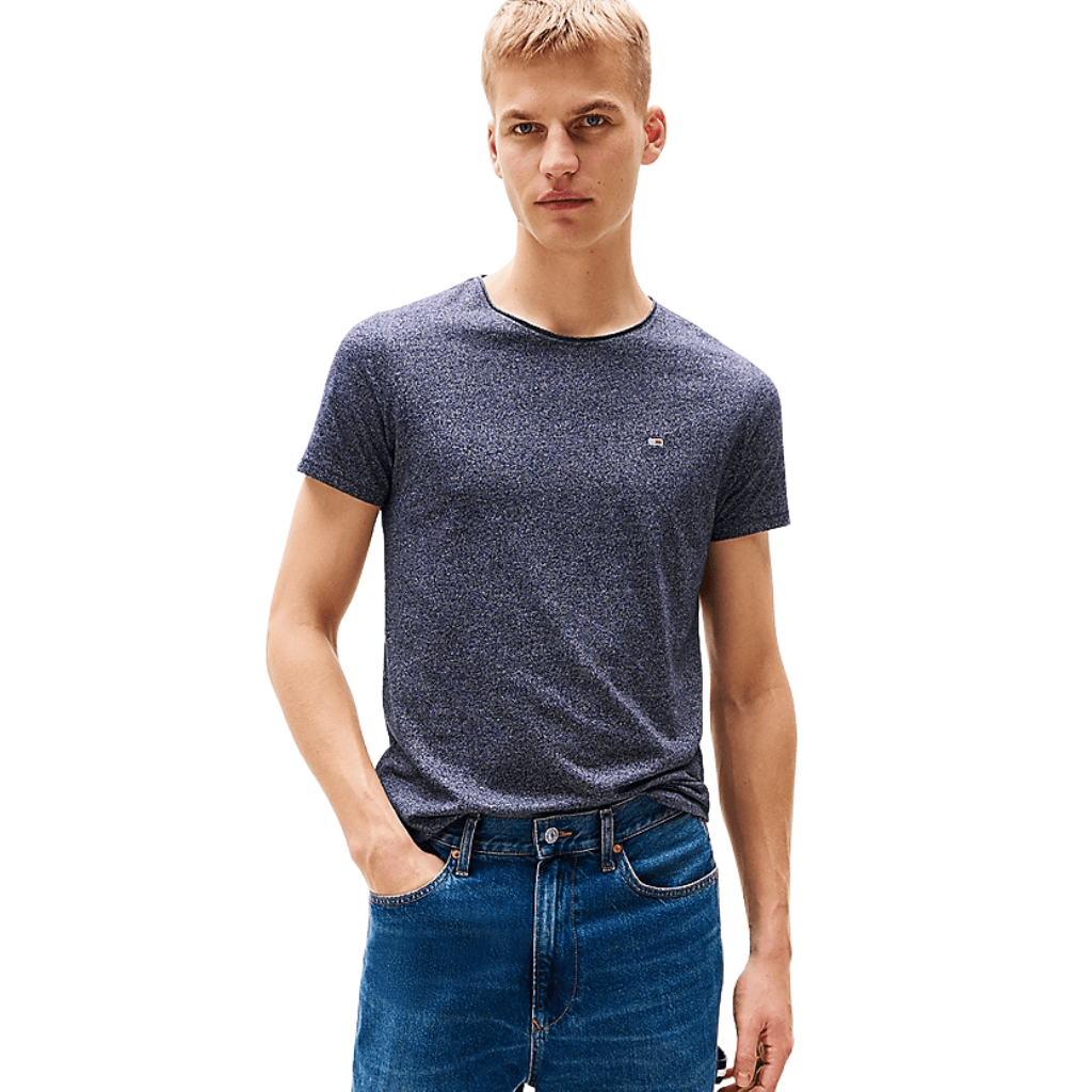 Tommy Jeans Slim Fit Crew Neck T-Shirt Twilight Navy