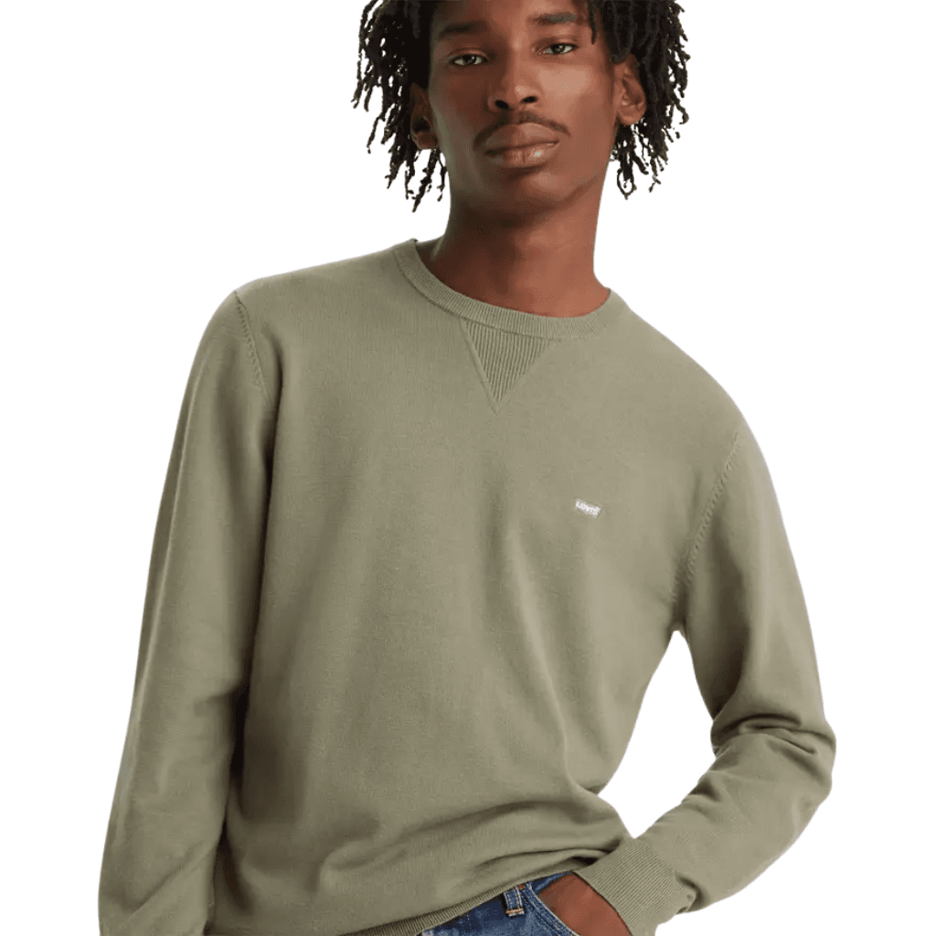 Levi's Lightweight Sweater Smokey Olive Neutral