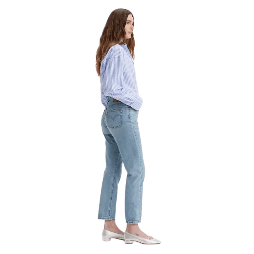 Levi's 501 Crop Lightweight Jeans Fun Flare Lb