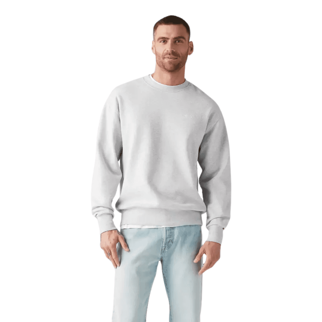 Levi's Authentic Crew Light Grey Htr
