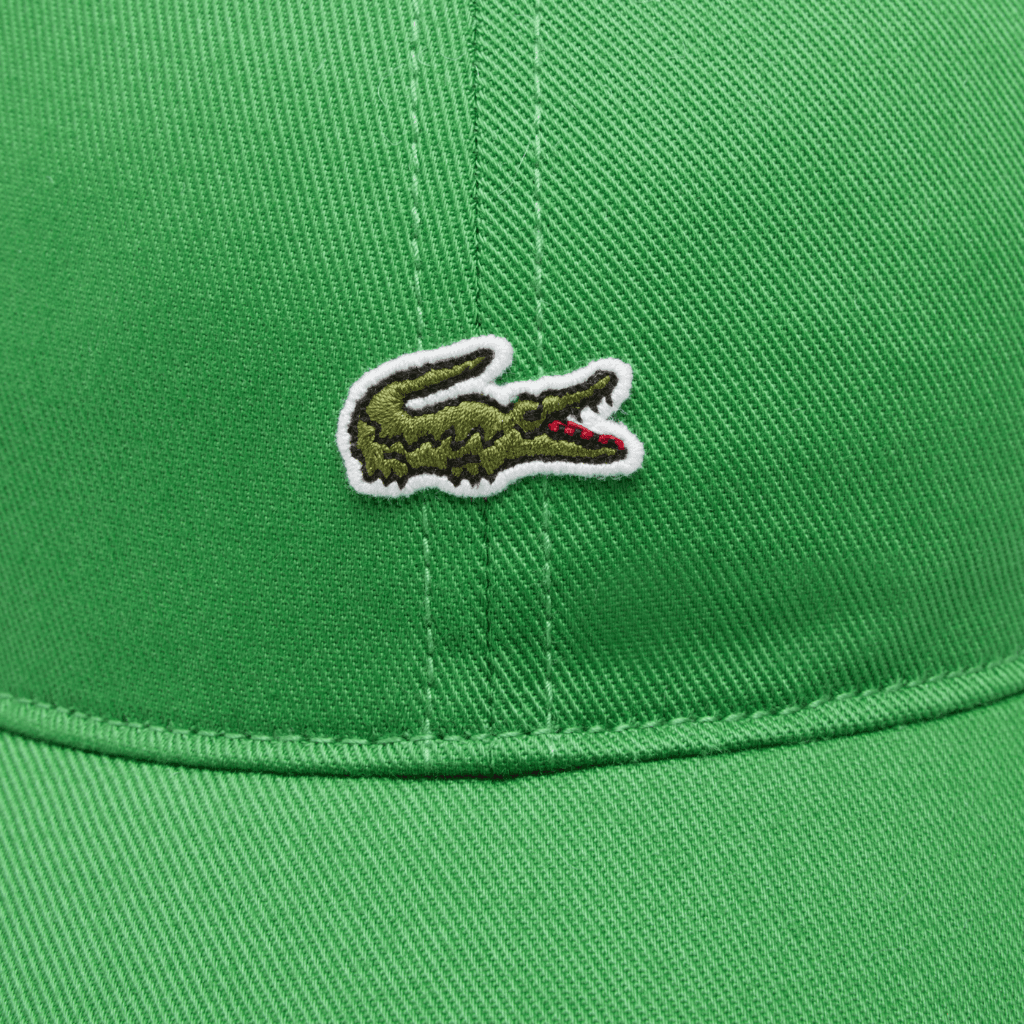 Lacoste Monochrome Cotton Hat Calathea