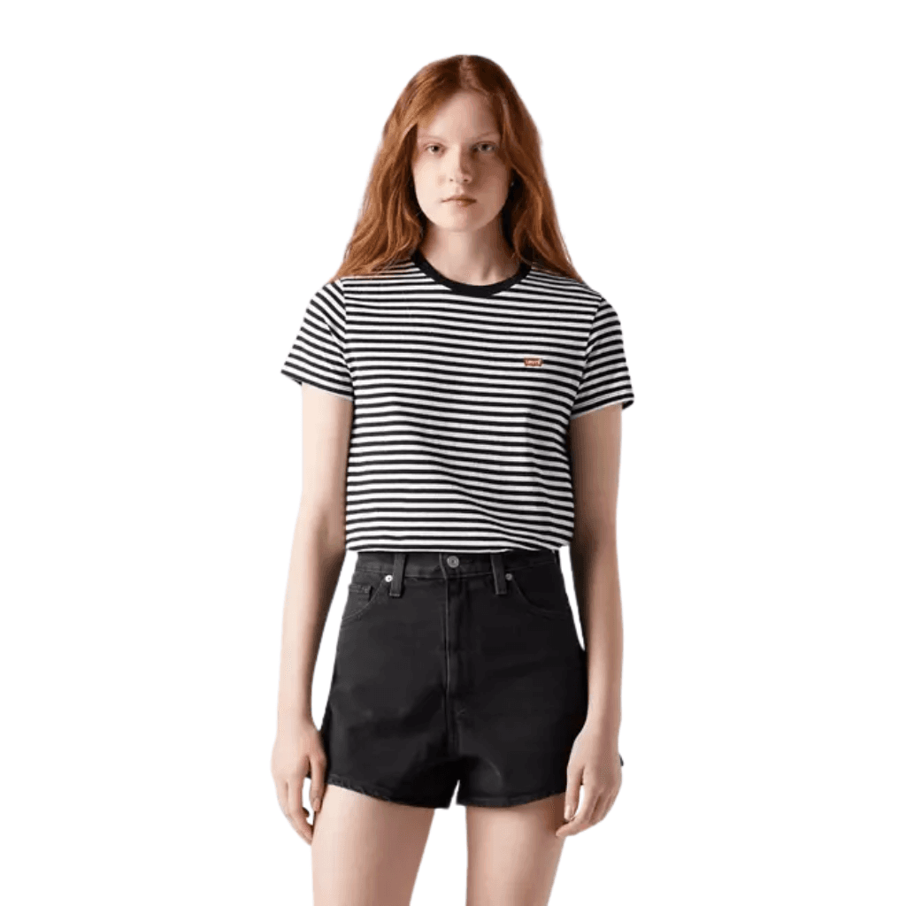 Levi's Perfect Tee Raita Stripe Caviar