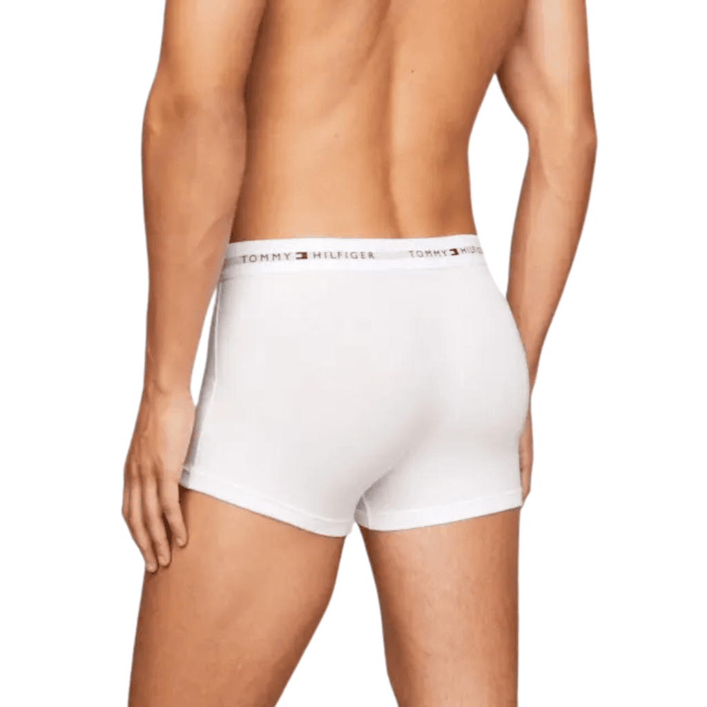 Tommy Hilfiger 3 Pack Trunks Grey Heather/Black/White
