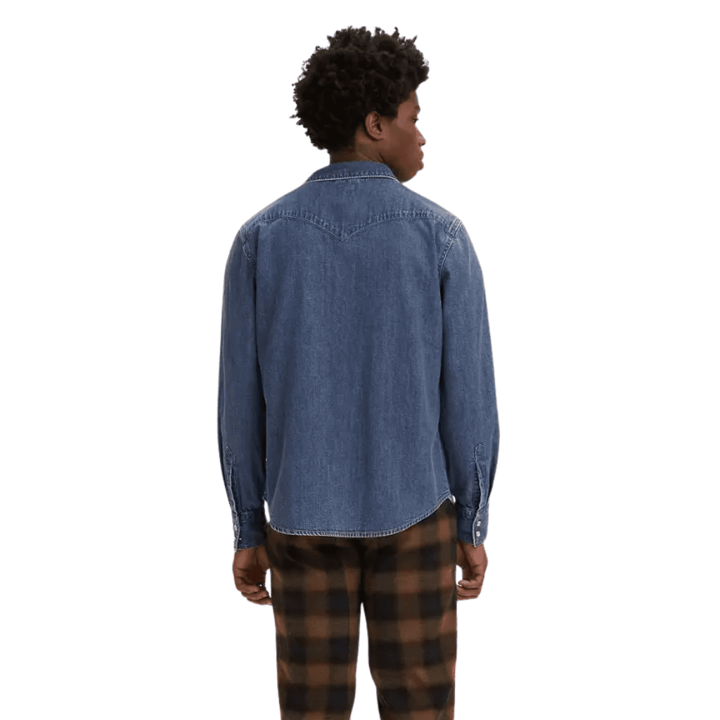 Levi's Barstow Standard Western Shirt Lower Haight Blue