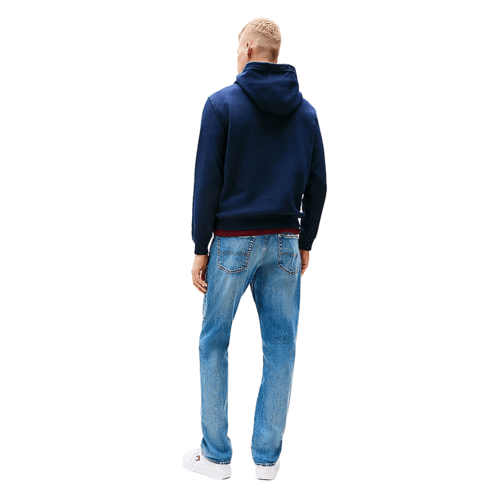 Tommy Jeans Regular S Flag Hoody Dark Night Navy