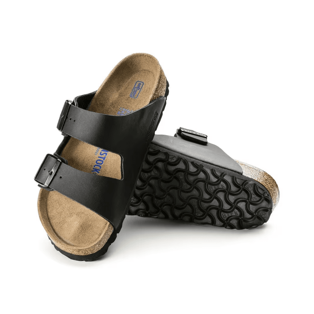 Birkenstock Arizona Soft Footbed Birko- Flor Black Narrow