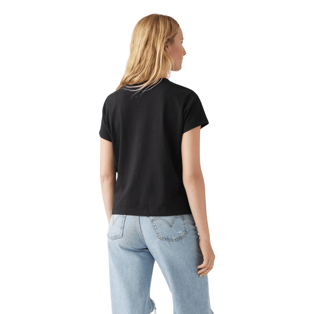 Levi's Boxy V Neck Tee Caviar