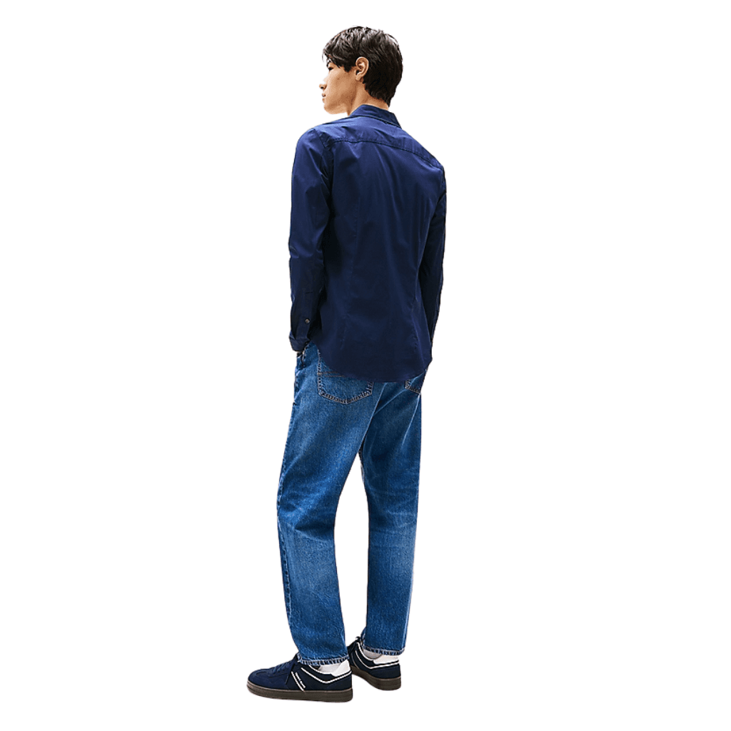 Tommy Jeans Original Stretch Shirt Black Iris